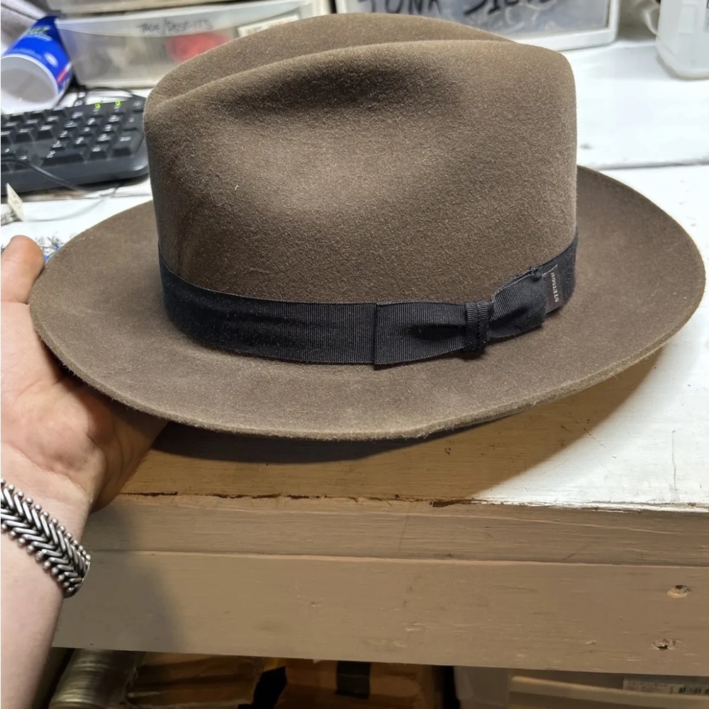 Stetson Royal Quality Sutley Walnut Size 7 3/4